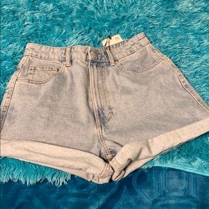 Jean shorts from zara